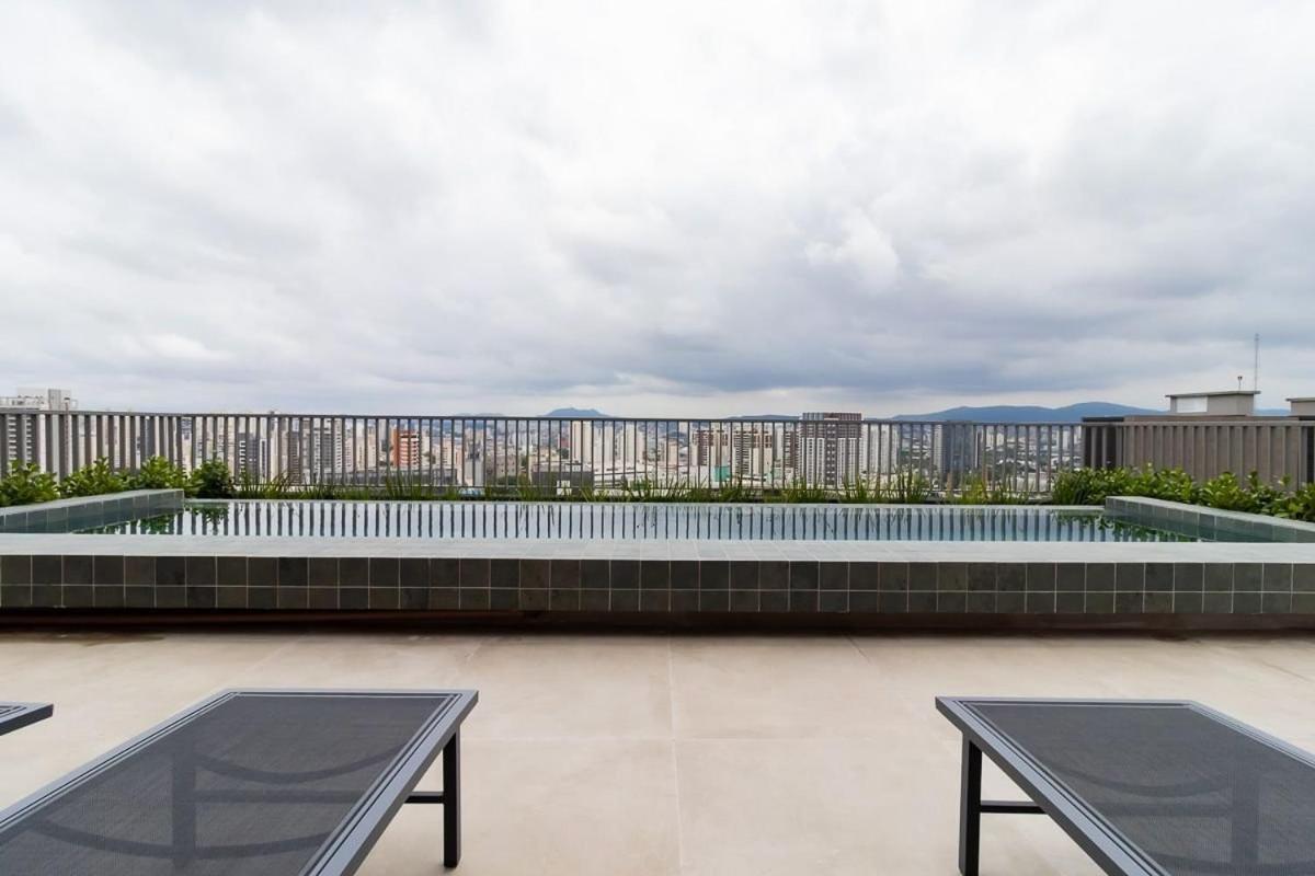 Studio Em Frente Ao Allianz Parque Com Piscina Na Cobertura - Vn 16 São Paulo Exterior photo